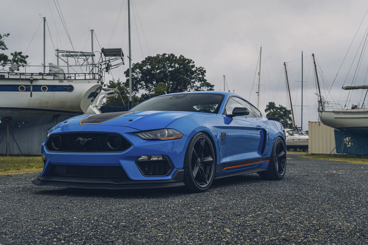 2023 Ford Mustang Mach1 - American Racing TTF - Black